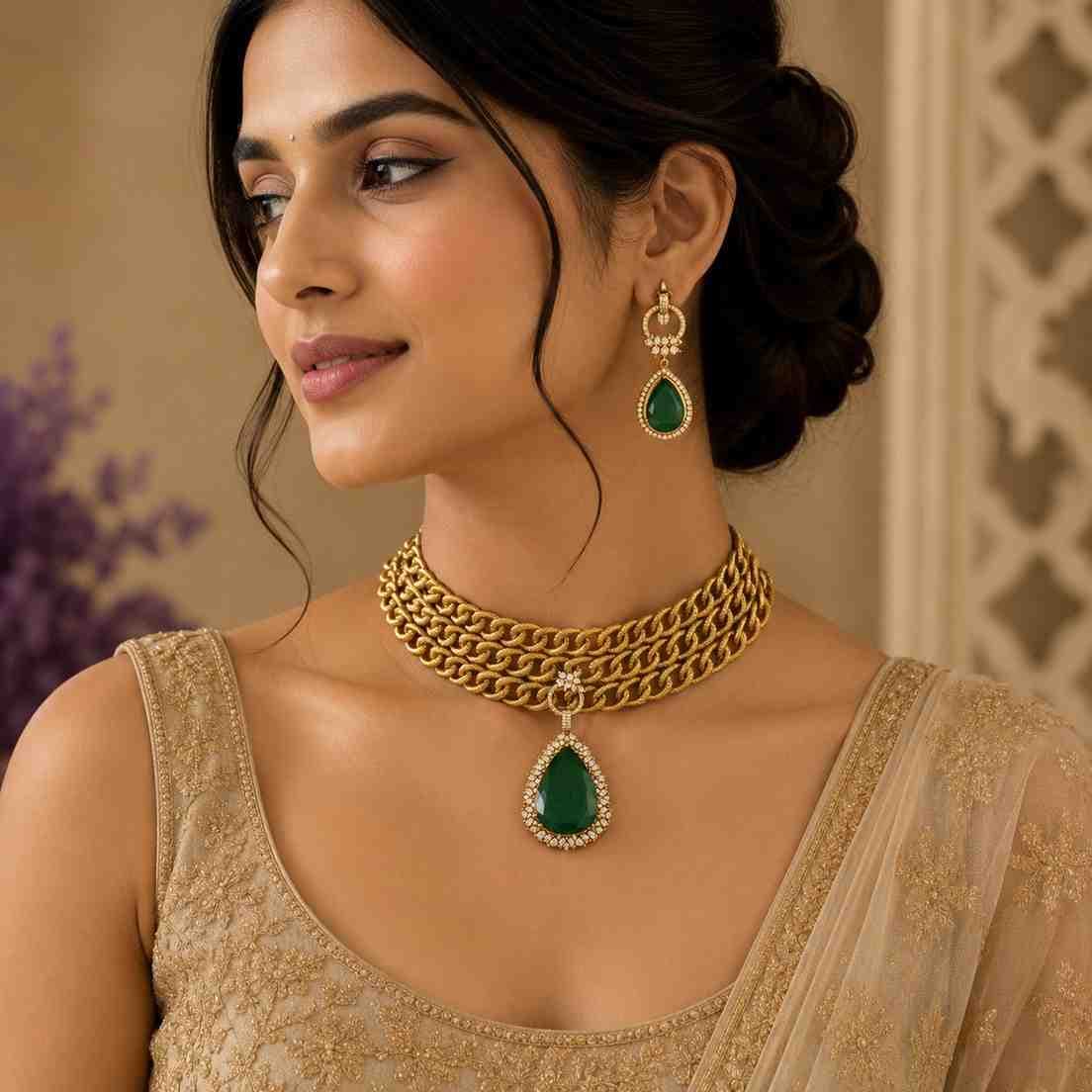 The Emerald Dynasty Choker