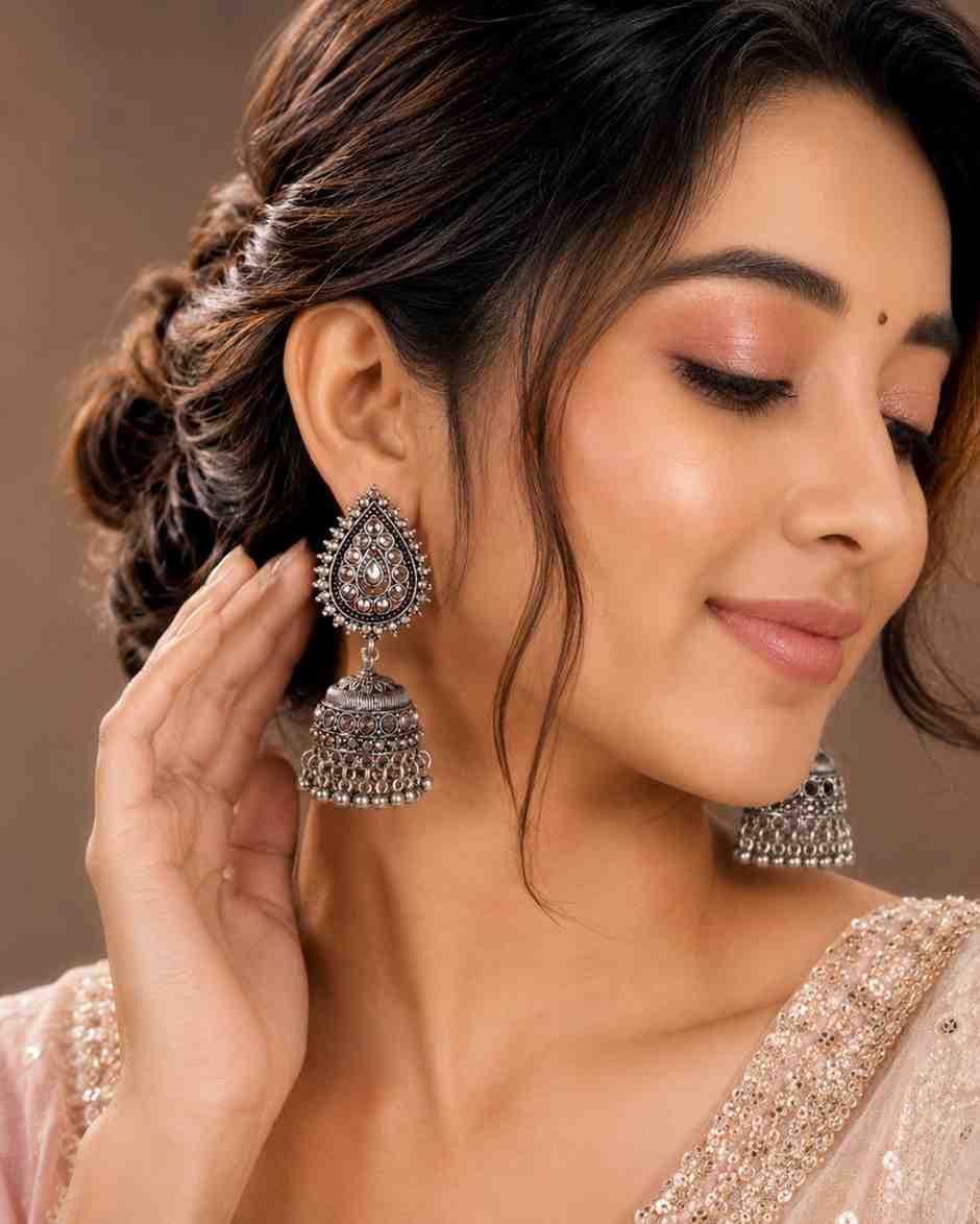 Vintage Aura Jhumkas