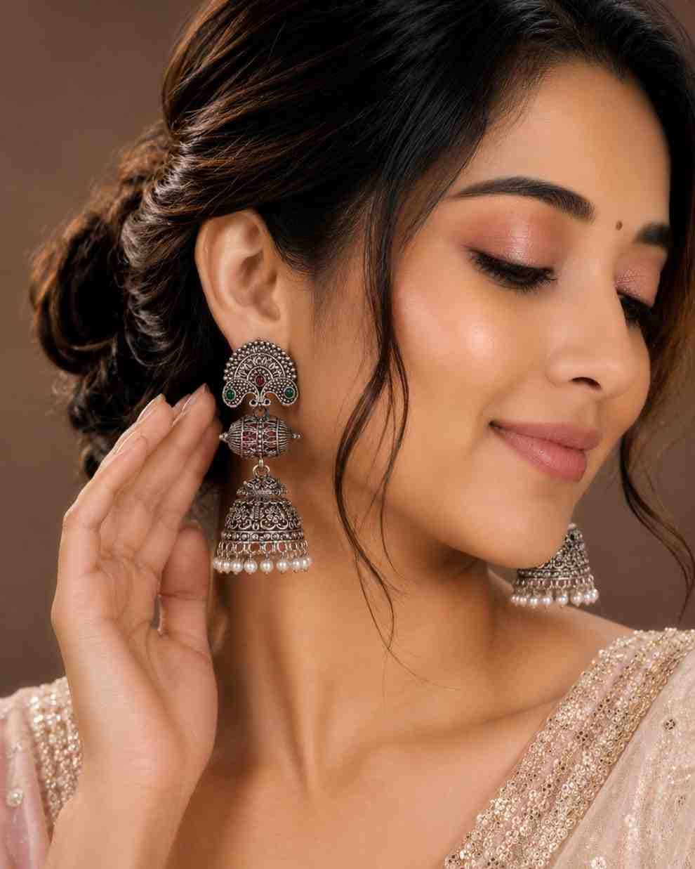 Nimoraa’s Devi Jhumkas