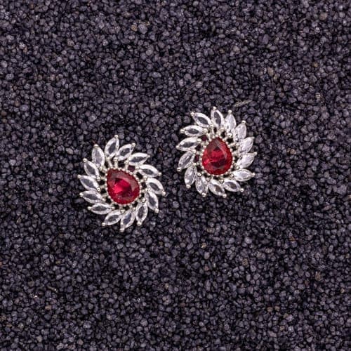 the red pear firecracker earrings