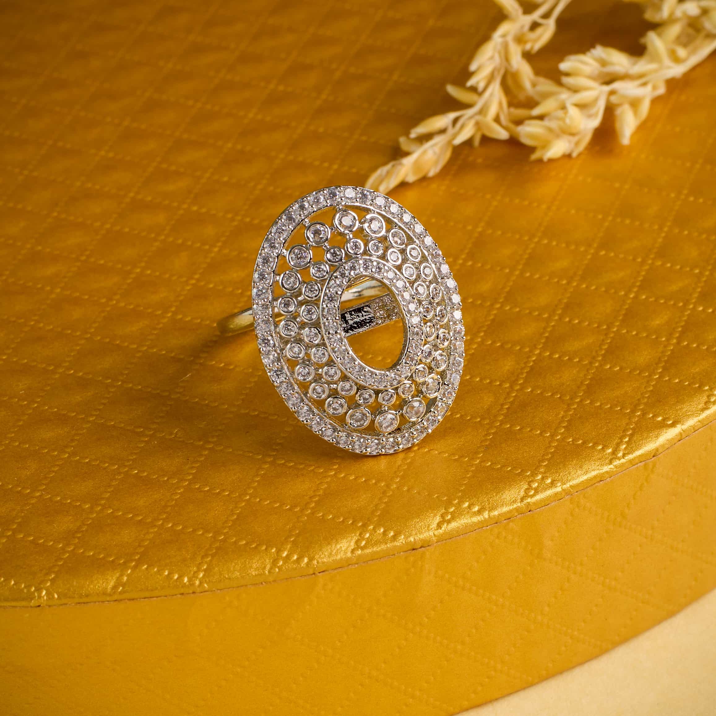 The Silver Celestial Orbit Ring