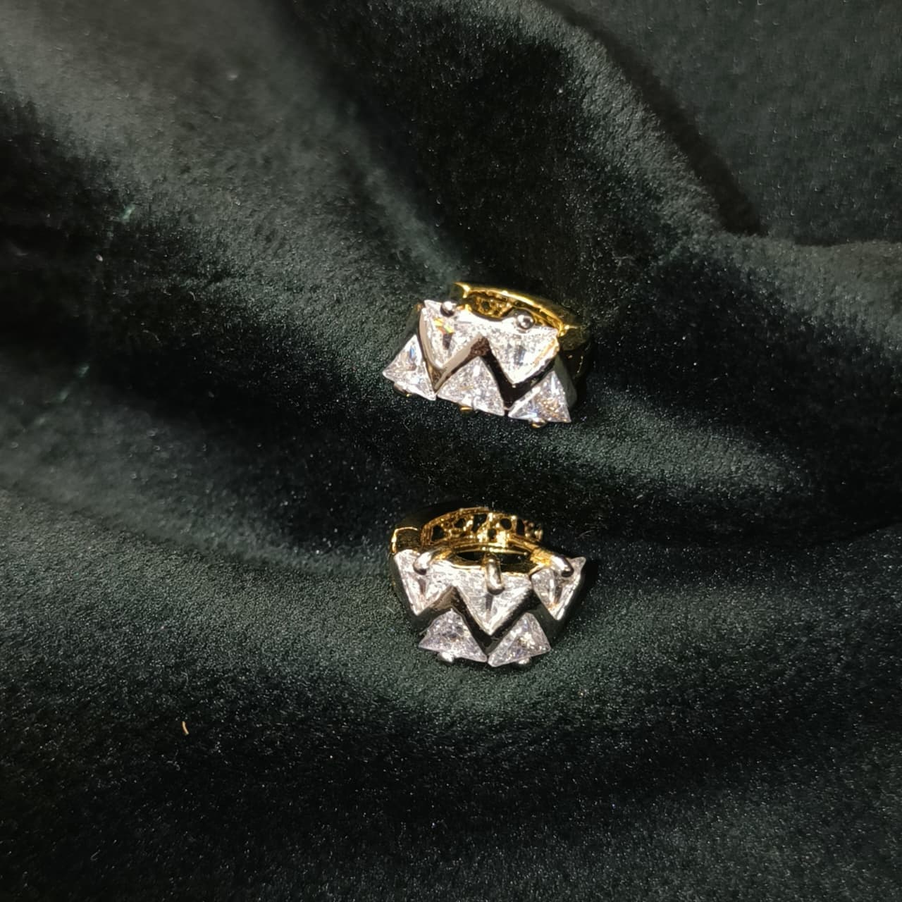 Nimoraa Prism Edge AD Bali Earrings