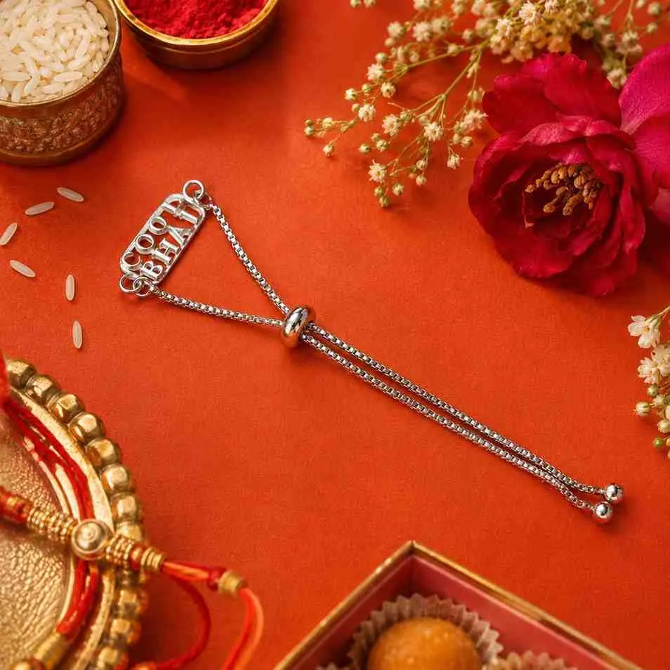 Nimoraa Cool Bhai Adjustable Rakhi Bracelet